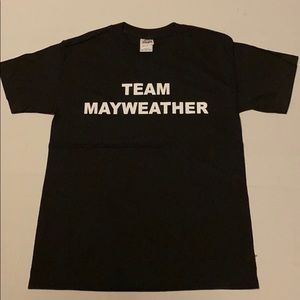 Team mayweather men t shirt size Small boxing
